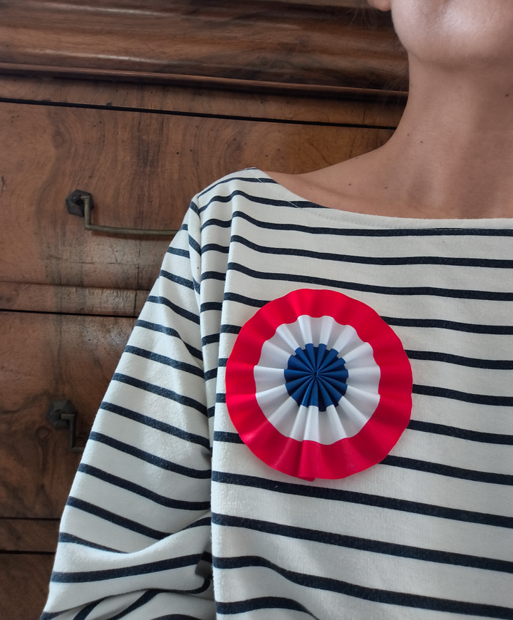 Lot De 2 Pin's Cocarde Française - Épinglette Drapeau France Patriotique - Bobijoo Jewelry