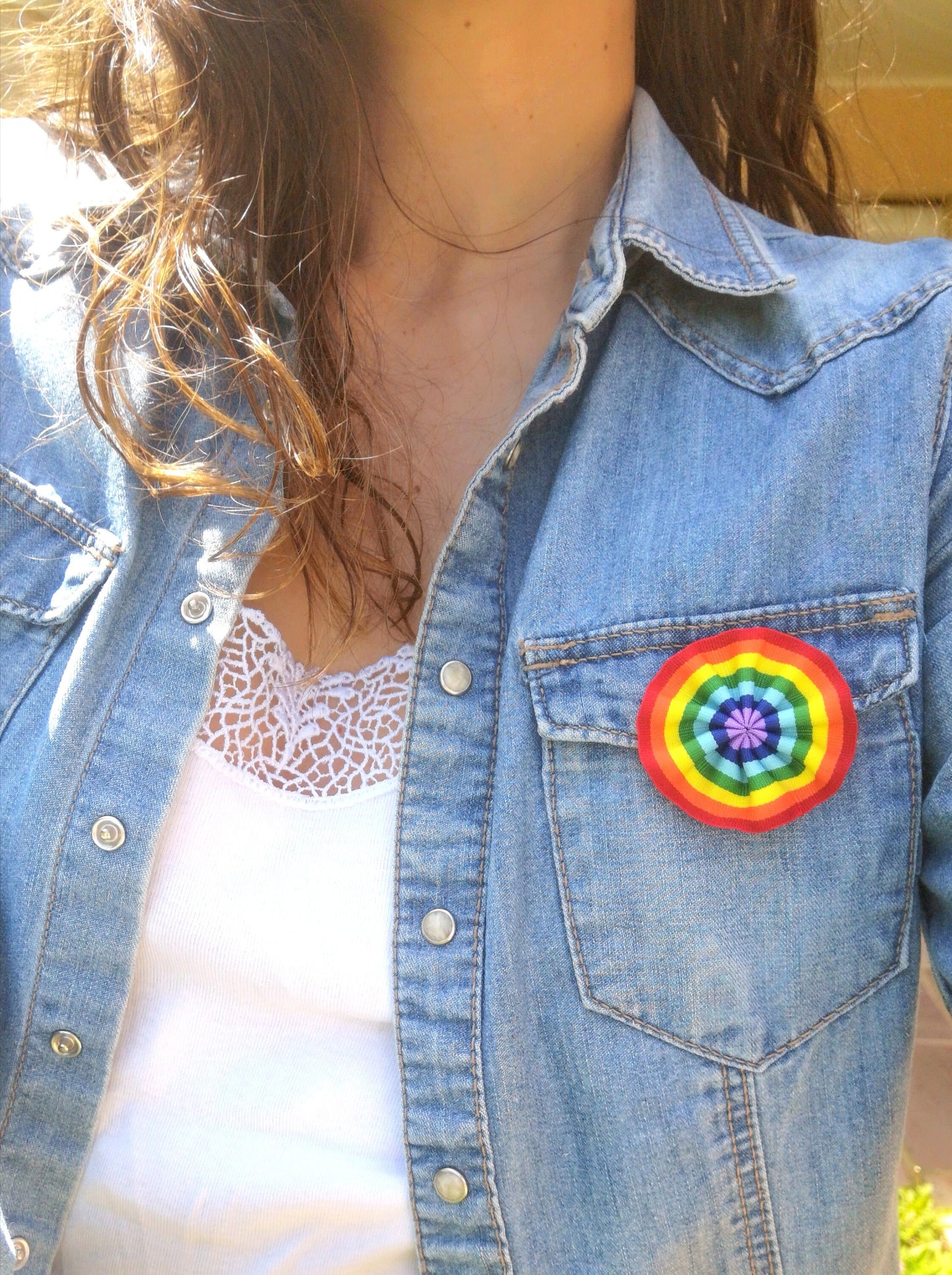 Broche Arc en Ciel / Multicolore / LGBTQ